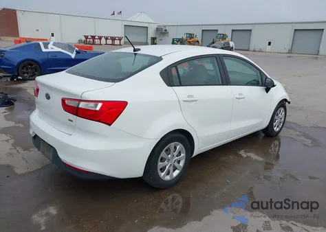 2016 Kia Rio Lx z USA, uszkodzony, nr VIN KNADM4A32G6595539